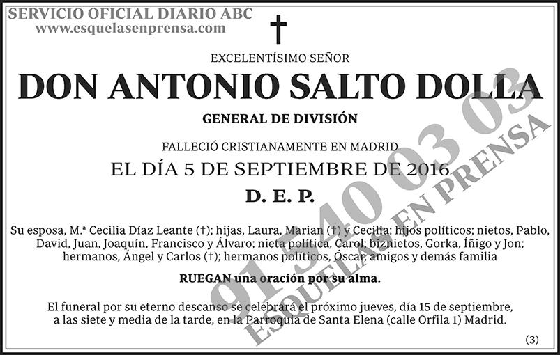 Antonio Salto Dolla